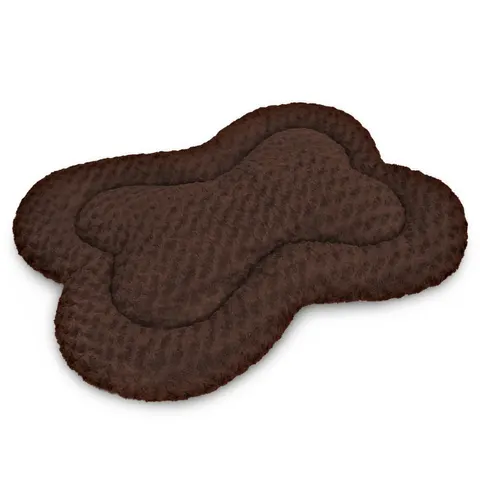 Legowisko dla psa XL PLUSHY BED futro 70x100 Brąz