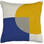 Poszewka Jess VELVET ALTA 43x43 cm Yellow