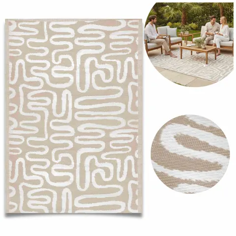 Dywan zewnętrzny BREEZE LINE 120x170 cm Beige