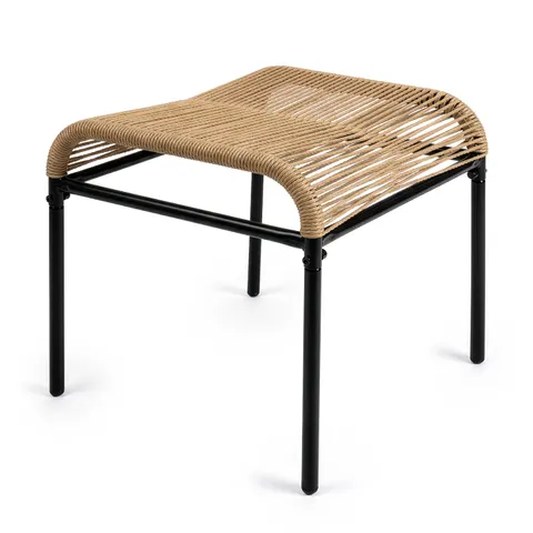 Podnóżek mebel Acapulco 42x40x40 cm NATURAL
