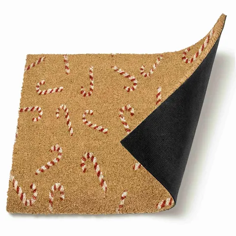 Wycieraczka coconut Christmas CANDY CANES 40x60 cm
