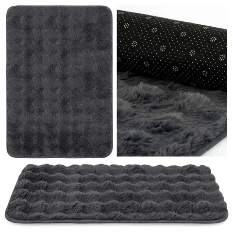 Mata Maison Fluff eco rabbit fur 70x100 cm Grafit