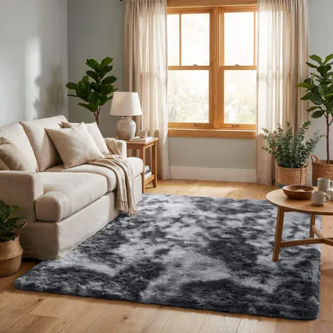 Dywan Flare Eco Futro 160x230 cm ombre Grafit