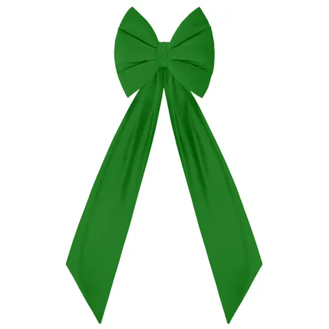 Kokarda Deco Glam Bow XXL 48x45x150 Zielony