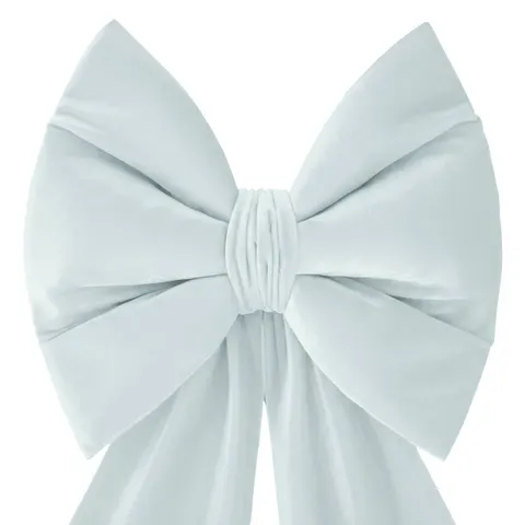 Kokarda Deco Velvet Glam Bow XXL 48x45x150 Mięta