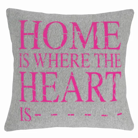 Poszewka - Jersey Home 45x45 - Fuksja