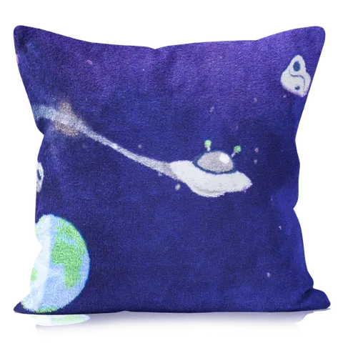 Poszewka - Les Amis 40x40 - Cosmos kosmos