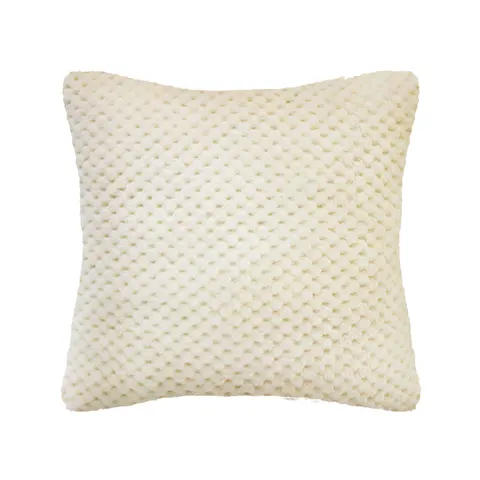 Poszewka Casablanca mikroflanela 40x40 cm Krem