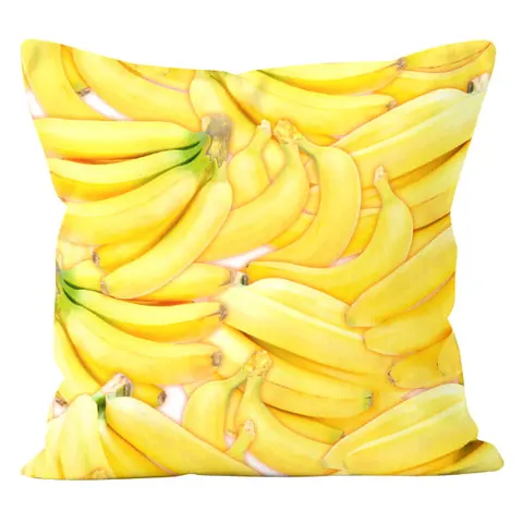 Poszewka dekoracyjna PREMIUM Bananas 40x40 cm