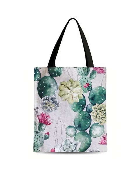 Torba na zakupy Style Kaktus Eden Verde 40x40cm