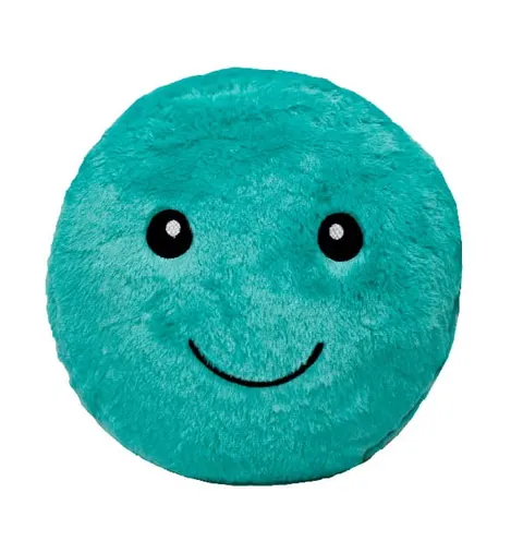 Poduszka Super Smile okrągła Turkus 45 cm