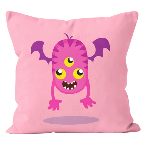Poszewka KIDS Robaczki Bawełna PREMIUM 45x45 Róż
