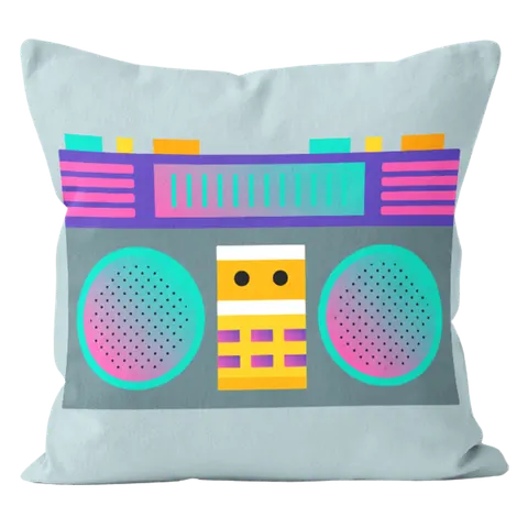 Poszewka Muzyka & Taniec Radio 45x45 cm