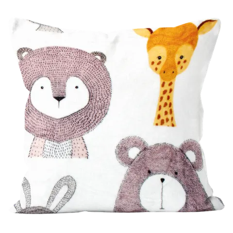 Poszewka KIDS PETIT NATURE mikroflanela 30x40 Biel