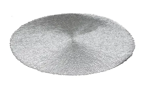 Podkładka pod talerz Gallo Okrągła śr.38cm srebrny