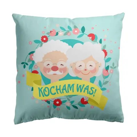 Poszewka JESS Babcia Dziadek 43x43 cm @23