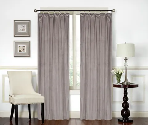 Zasłona Sofia VELVET taśma Topaz 140x260 beige Beż