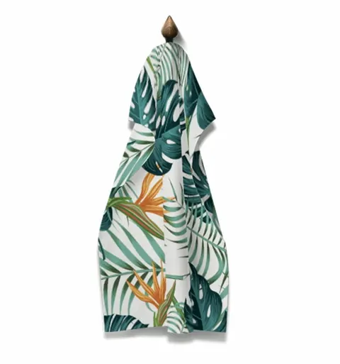 Ręcznik kuchenny VERDE dżungla 45x65 cm Zieleń