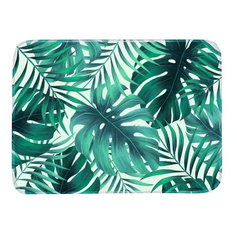 Dywan Foam LEAVES 120X160 cm PALMS Liście Zielony