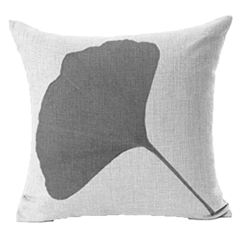 Poduszka Deco GINKGO PREMIUM 45x45 cm Szary