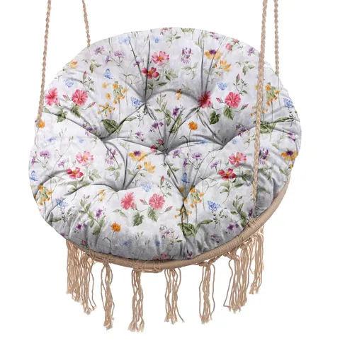 Poduszka na bocianie gniazdo śr 95 cm ROYAL FLOWER