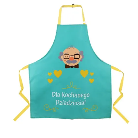 Fartuch kuchenny DLA DZIADZIUSIA 65x75 cm