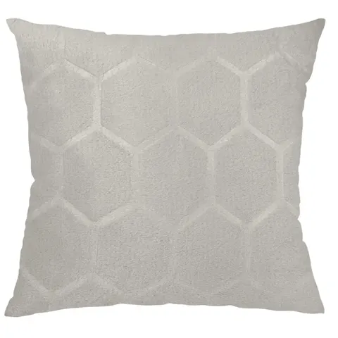 Poszewka Renne plastry miodu 40x40 cm Szary