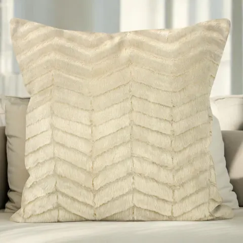 Poszewka Futro WAVES 40x40 White Swan