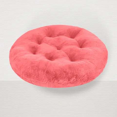 Poduszka okrągła IVY PLUSH Fi 65 cm Róż