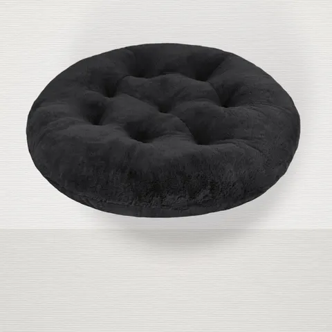 Poduszka okrągła IVY PLUSH Fi 65 cm Ciemny szary