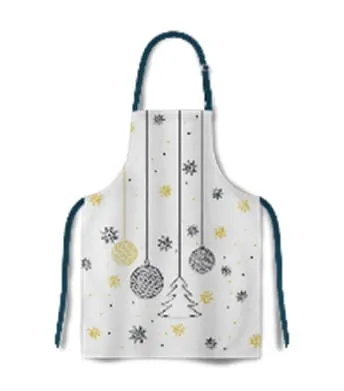 Fartuch kuchenny MERRY 65x75 cm Bombki