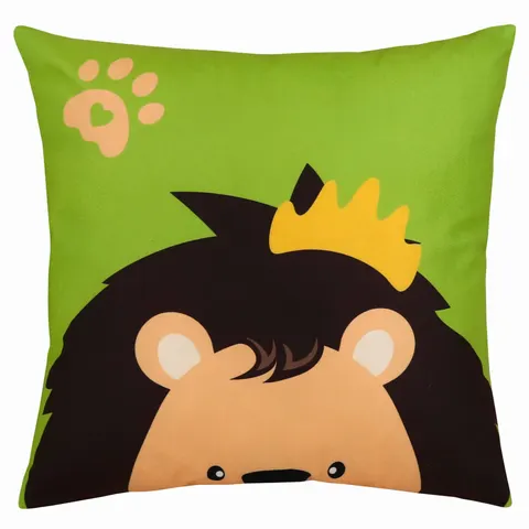 Poszewka Safari VELVET 40x40 lew