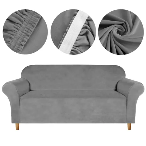 Pokrowiec na Sofę SMART PROTECT Velvet XL Szary