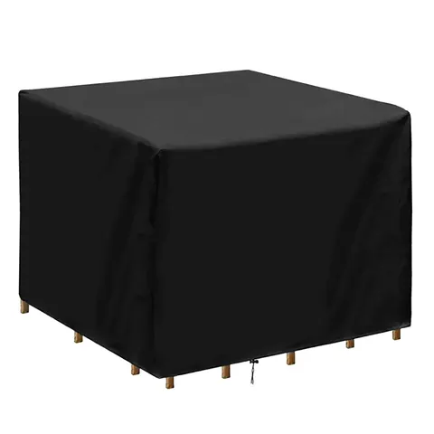 Pokrowiec na meble ARENA 145x145 cm h120 cm Czarny