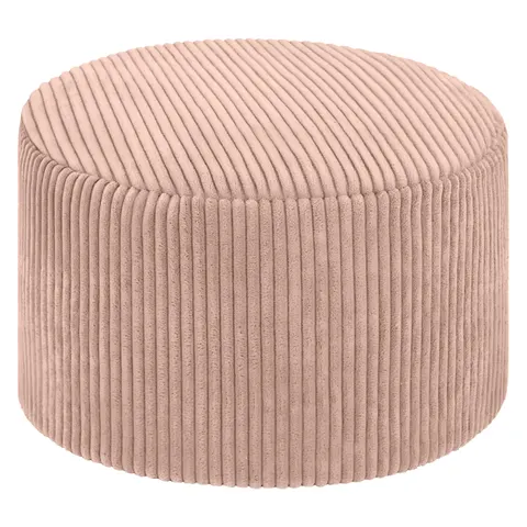 PUF CHILL SPOT velvet Stripes Fi 45 cm Róż