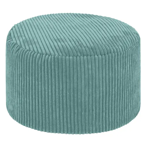 PUF CHILL SPOT velvet Stripes Fi 45 J. niebieski