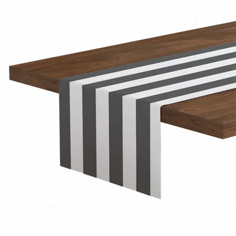 Bieżnik dekoracyjny FELIPE 40x140 Czarny