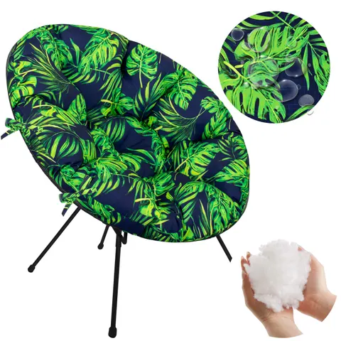 Poduszka na fotel ACAPULCO 90x105 Monstera Granat