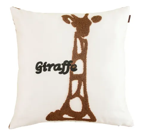 Poszewka aplikacja ZOO 45x45 cm GIRAFFE