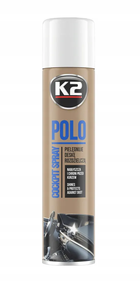Preparat do pielęgnacji deski rozdzielczej K2 Polo Cockpit PLAK 300 ml