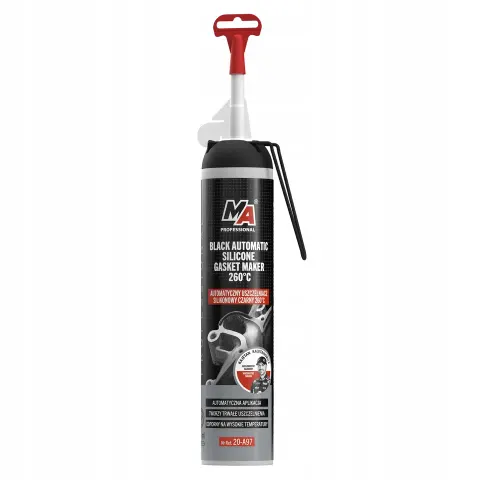 Moje Auto uszczelniacz silikonowy 200ml czarny