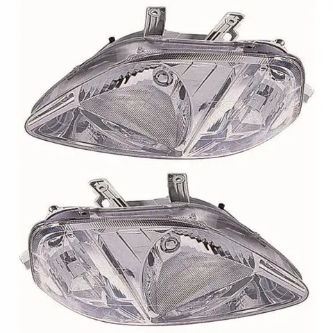 REFLEKTORY LAMPY HONDA CIVIC VI 6 98-01 ZESTAW