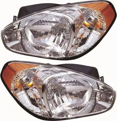 REFLEKTORY LAMPY PRZÓD HYUNDAI ACCENT III 3 '05-'10 ZESTAW