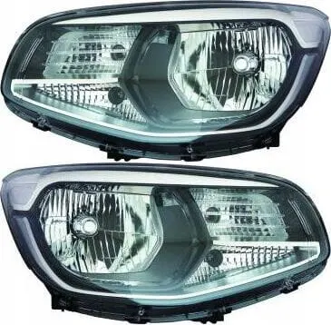 REFLEKTORY LAMPY KIA SOUL II 2 PS '14- ZESTAW