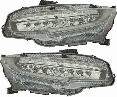 REFLEKTORY LAMPY HONDA CIVIC X '15- ZESTAW