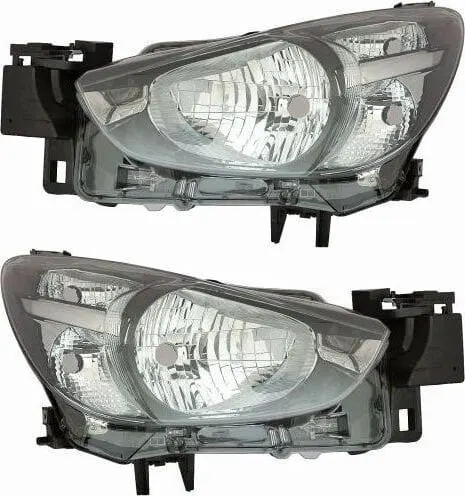 REFLEKTORY LAMPY MAZDA 2 II '14- ZESTAW