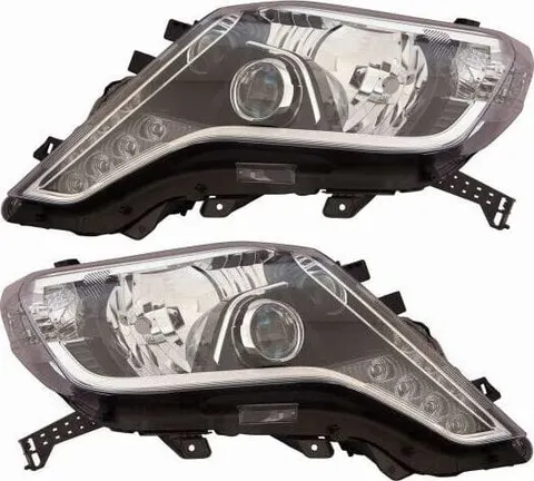REFLEKTORY LAMPY PRZEDNIE TOYOTA LAND CRUISER PRADO '09- ZESTAW