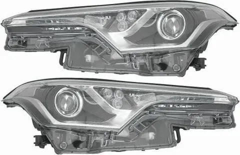 REFLEKTORY LAMPY TOYOTA CH-R X1 '16- ZESTAW