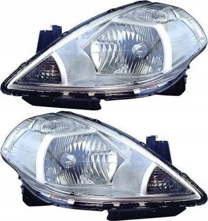 REFLEKTORY LAMPY NISSAN TIIDA '07-'12 ZESTAW