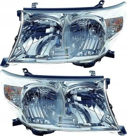 REFLEKTORY LAMPY PRZEDNIE TOYOTA LAND CRUISER 200 '08- ZESTAW